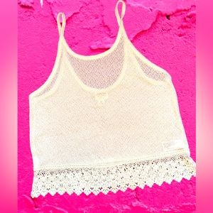 Crochet Bottom Tank